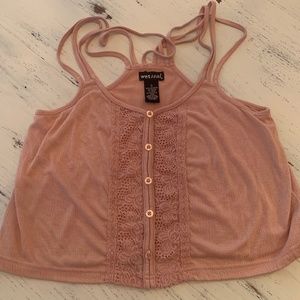 Pink Wet Seal Tank Top